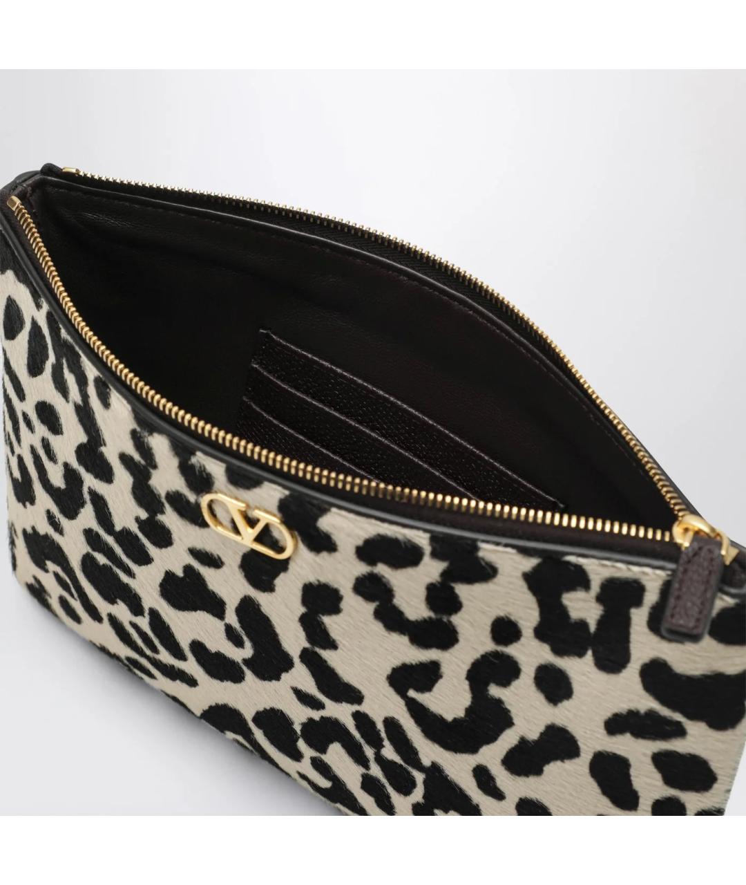 VALENTINO Мульти кожаная косметичка, фото 2