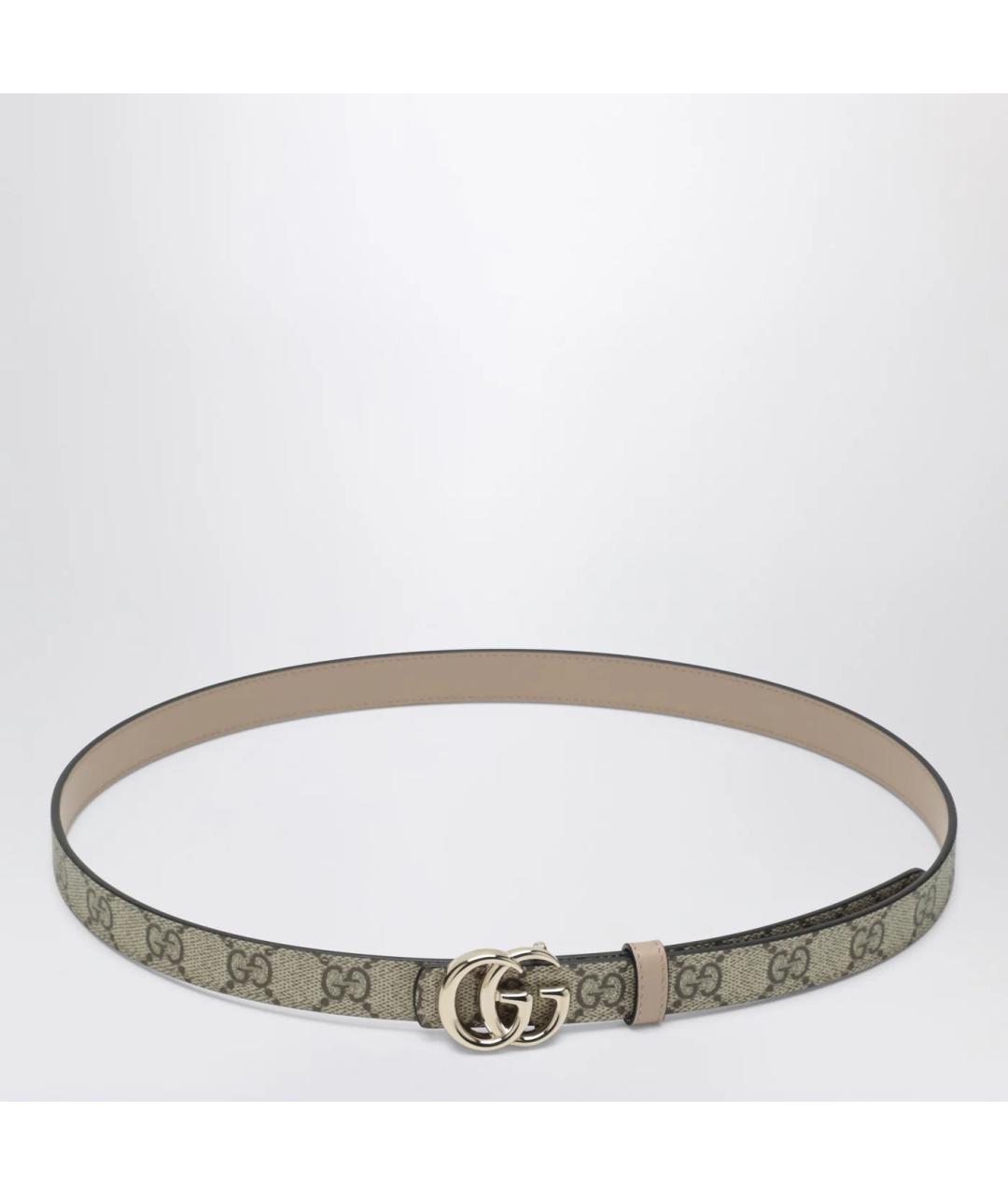 GUCCI Бежевый ремень, фото 3