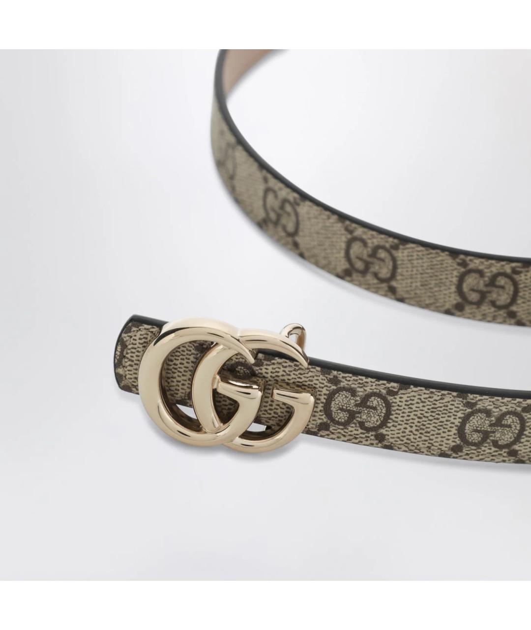 GUCCI Бежевый ремень, фото 2