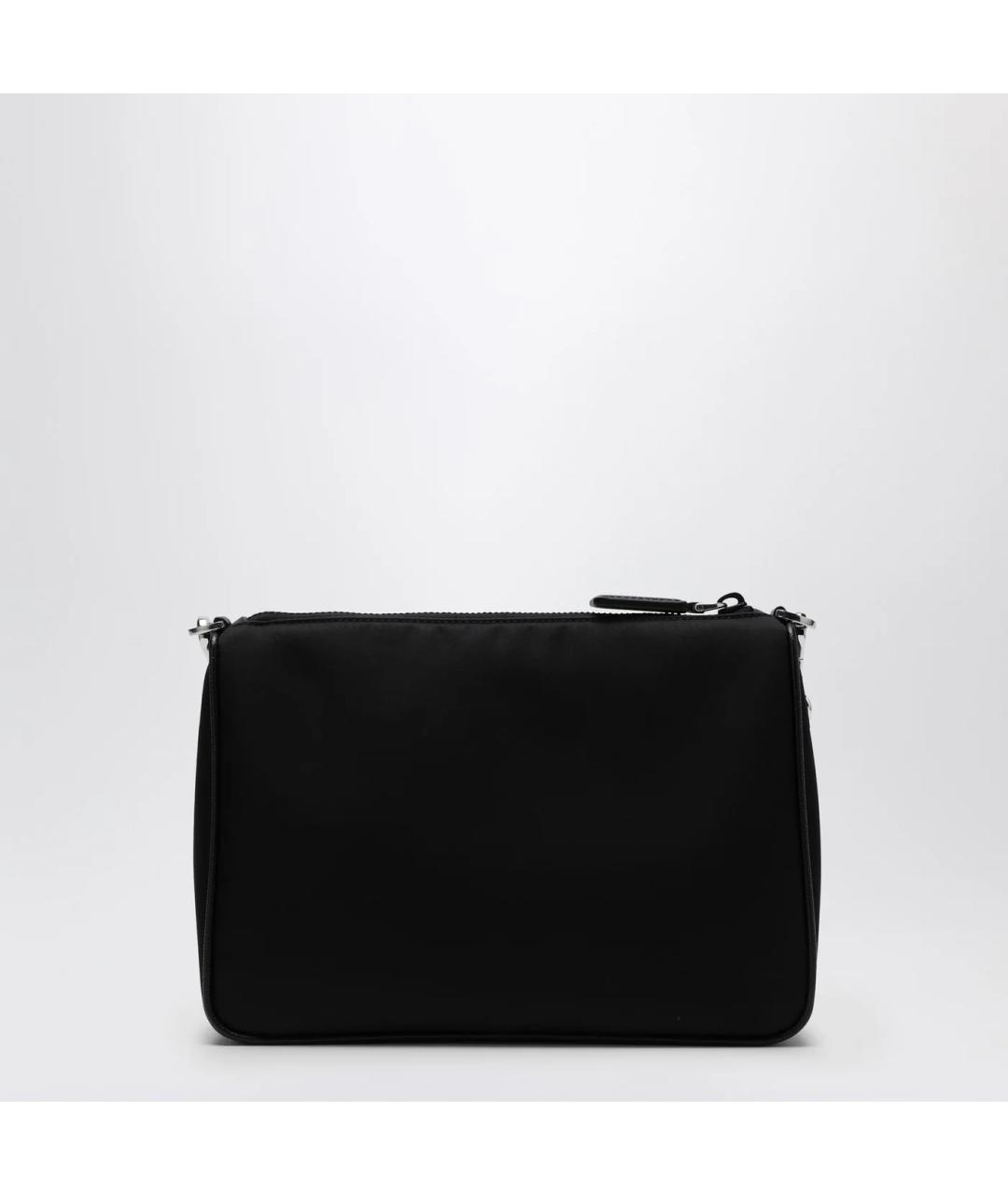 PRADA Черная синтетическая сумка на плечо, фото 2