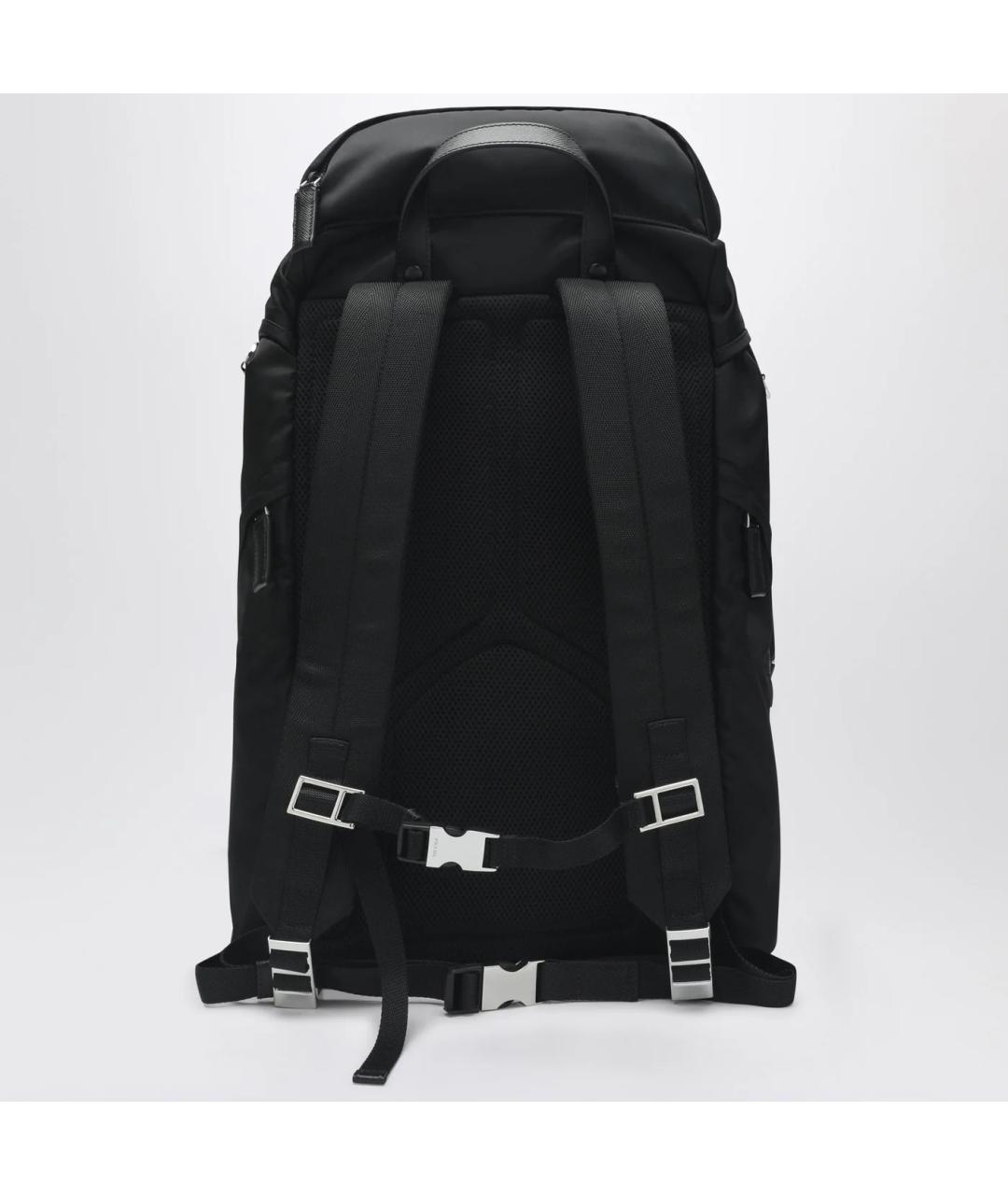 PRADA Черный синтетический рюкзак, фото 2