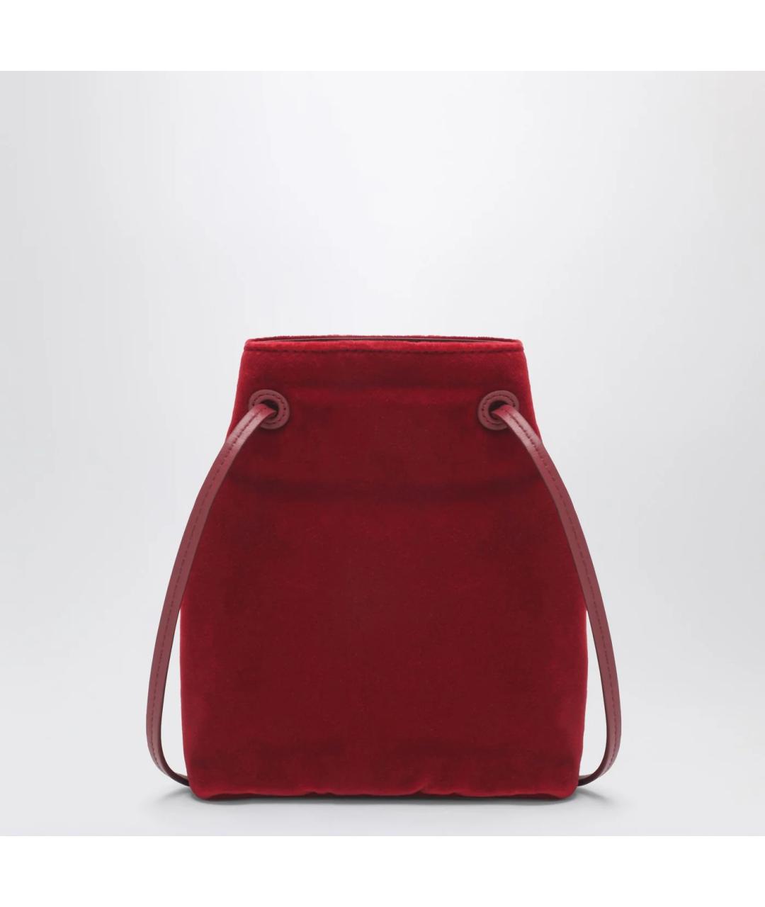 MIU MIU Красная тканевая сумка через плечо, фото 2