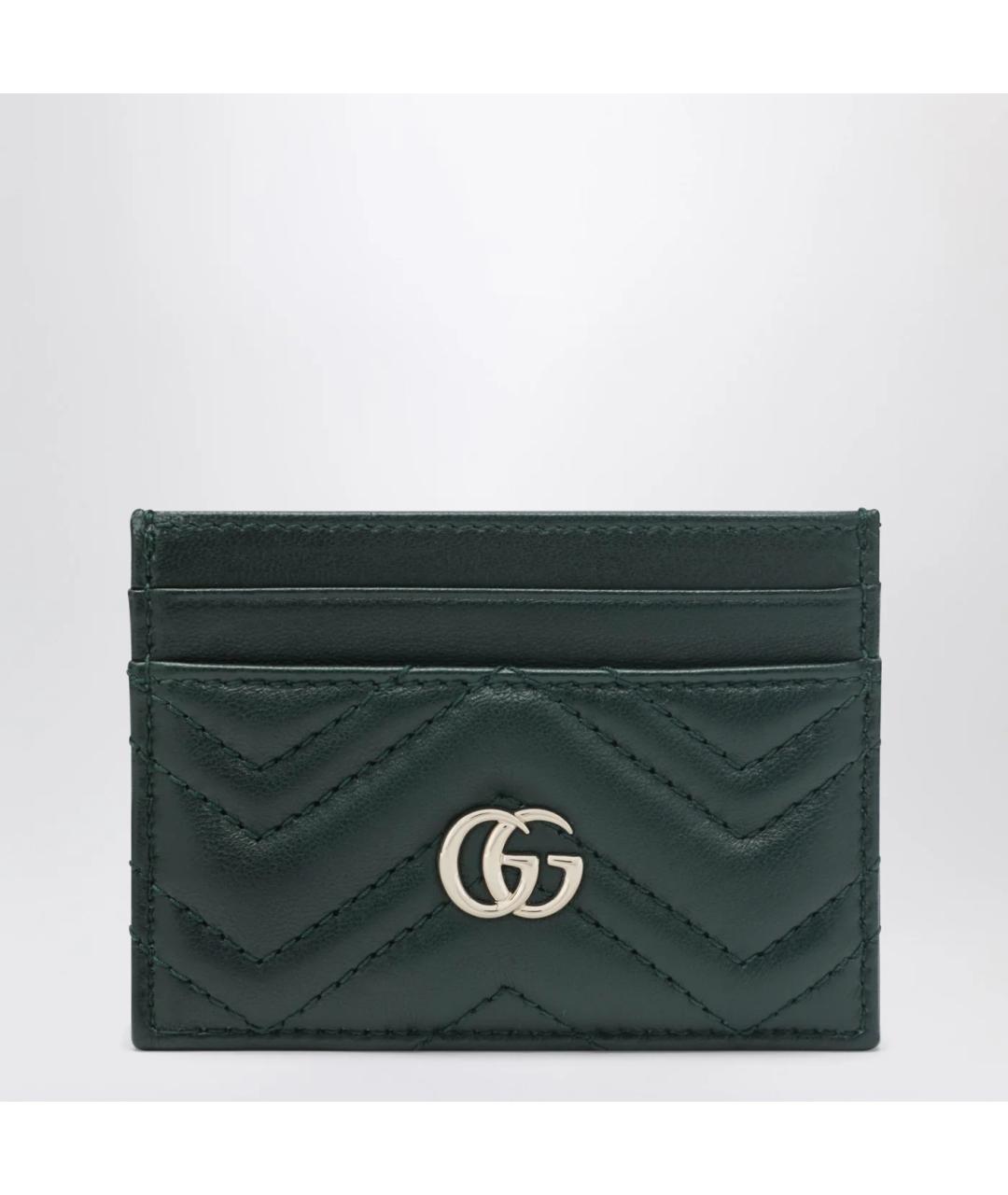 GUCCI Черный кожаный кардхолдер, фото 3