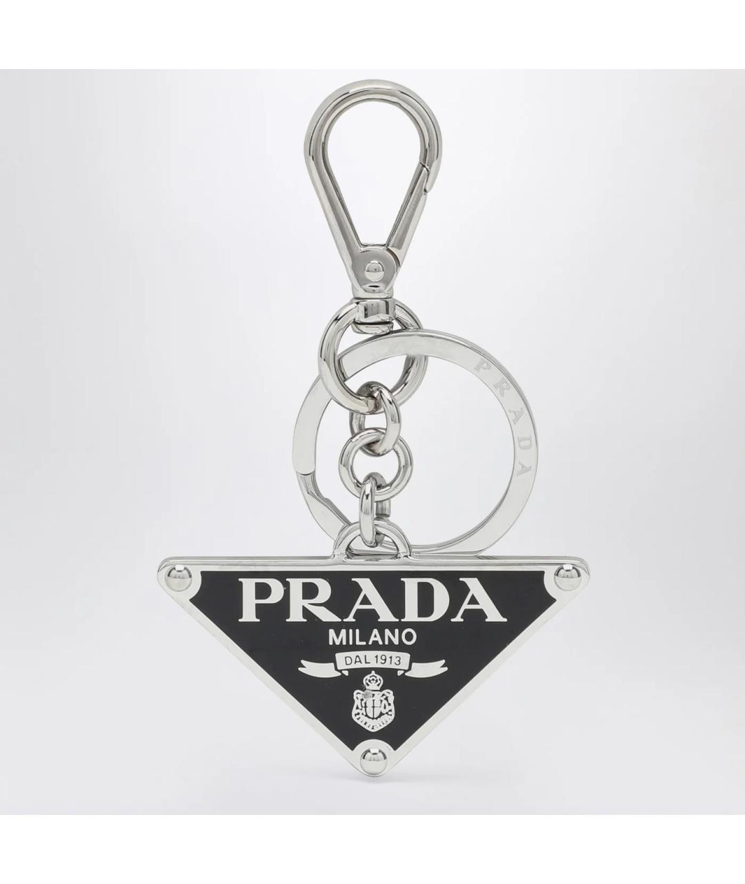 PRADA Черный брелок, фото 3