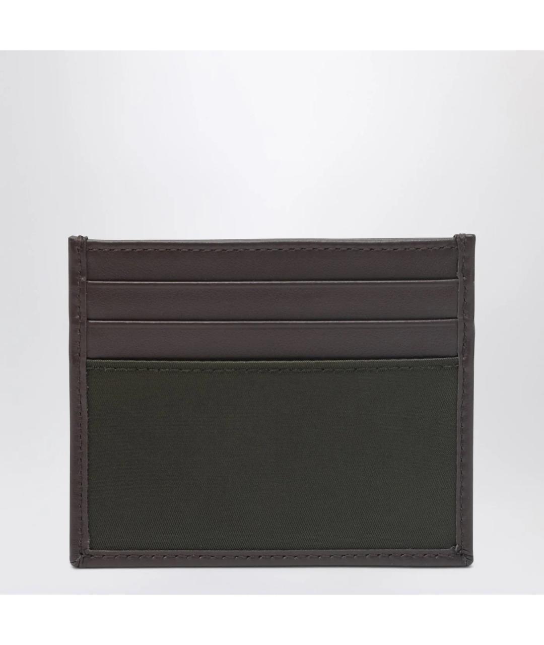 PRADA Коричневый кожаный кардхолдер, фото 2
