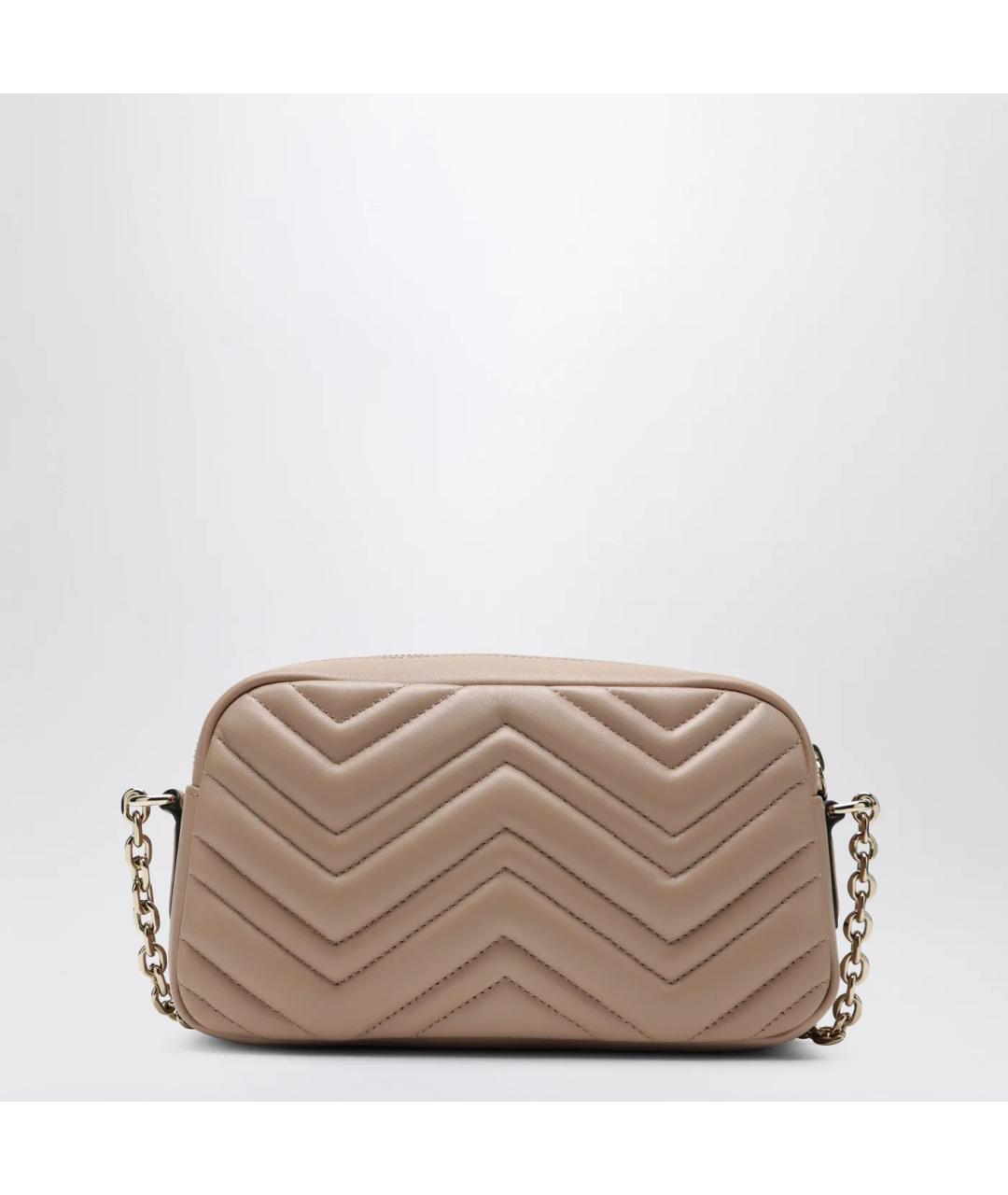 GUCCI Розовая кожаная сумка через плечо, фото 2