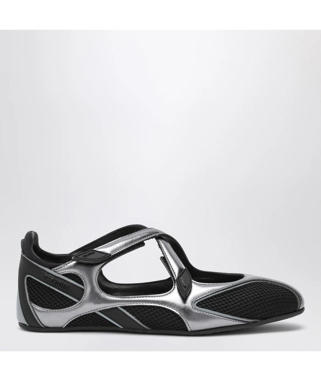 THE ATTICO Мульти синтетические балетки, фото 3