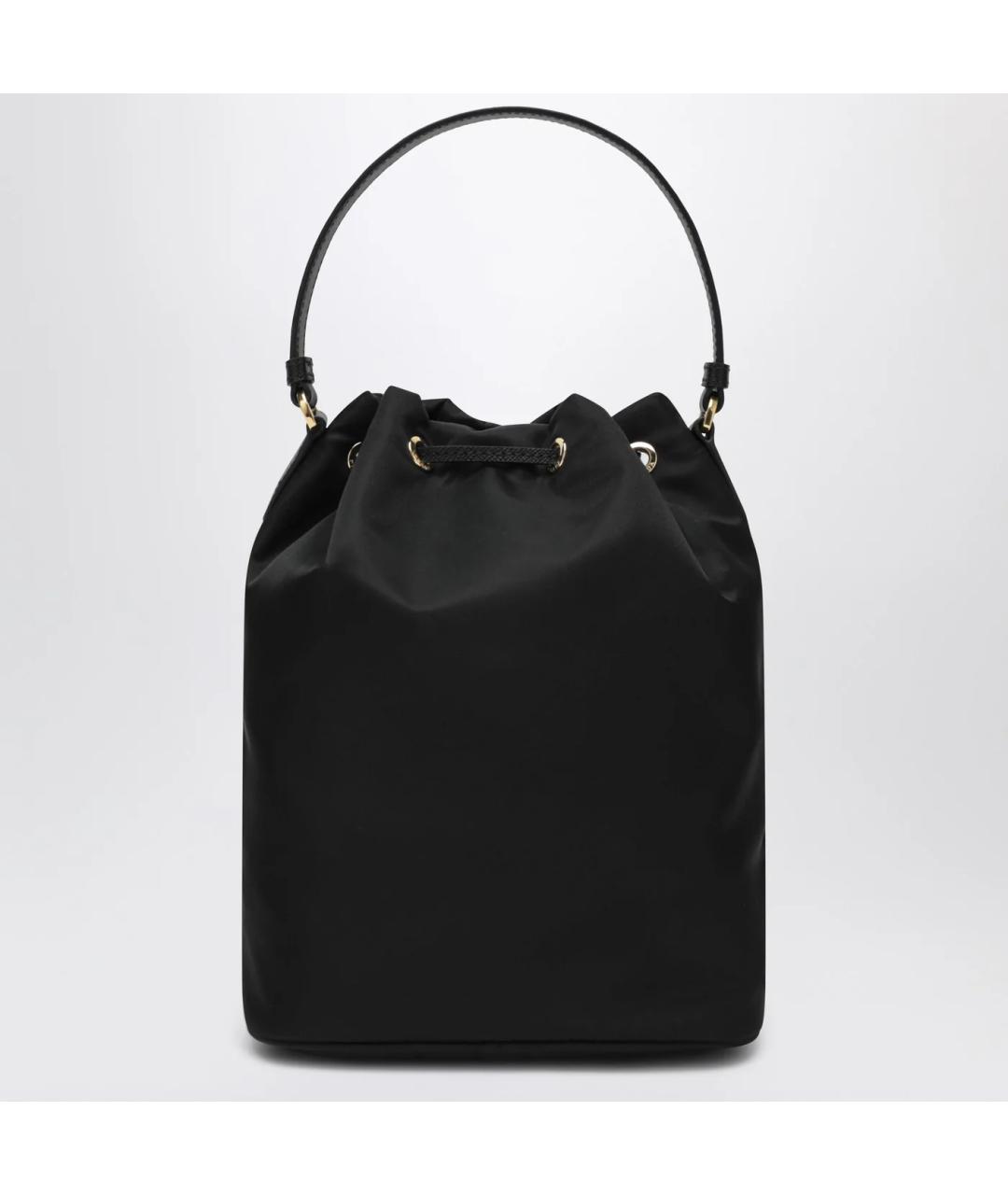 PRADA Черная синтетическая сумка через плечо, фото 2