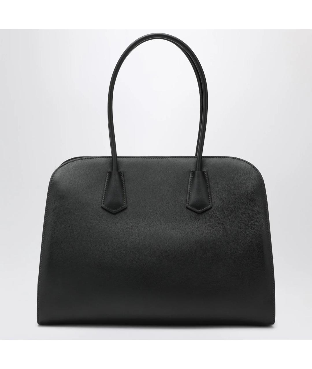 PRADA Черная кожаная сумка тоут, фото 2