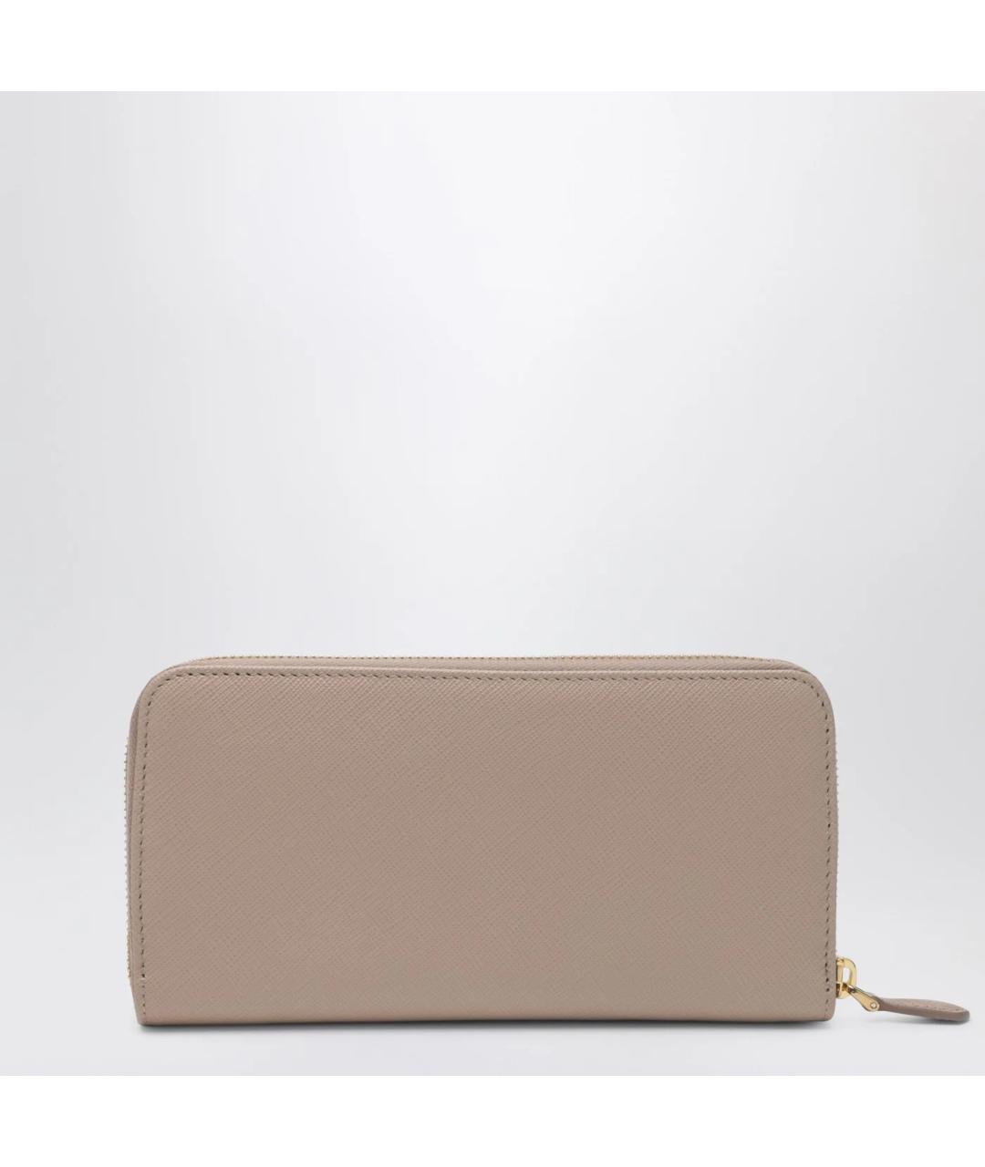 PRADA Розовый кожаный кошелек, фото 2