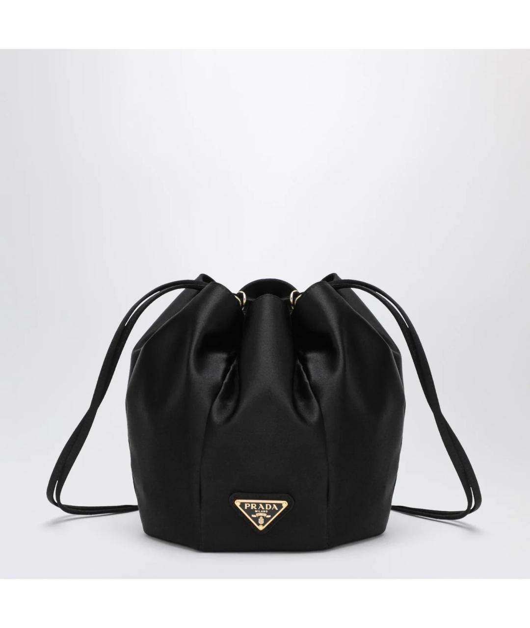 PRADA Черная тканевая сумка через плечо, фото 3