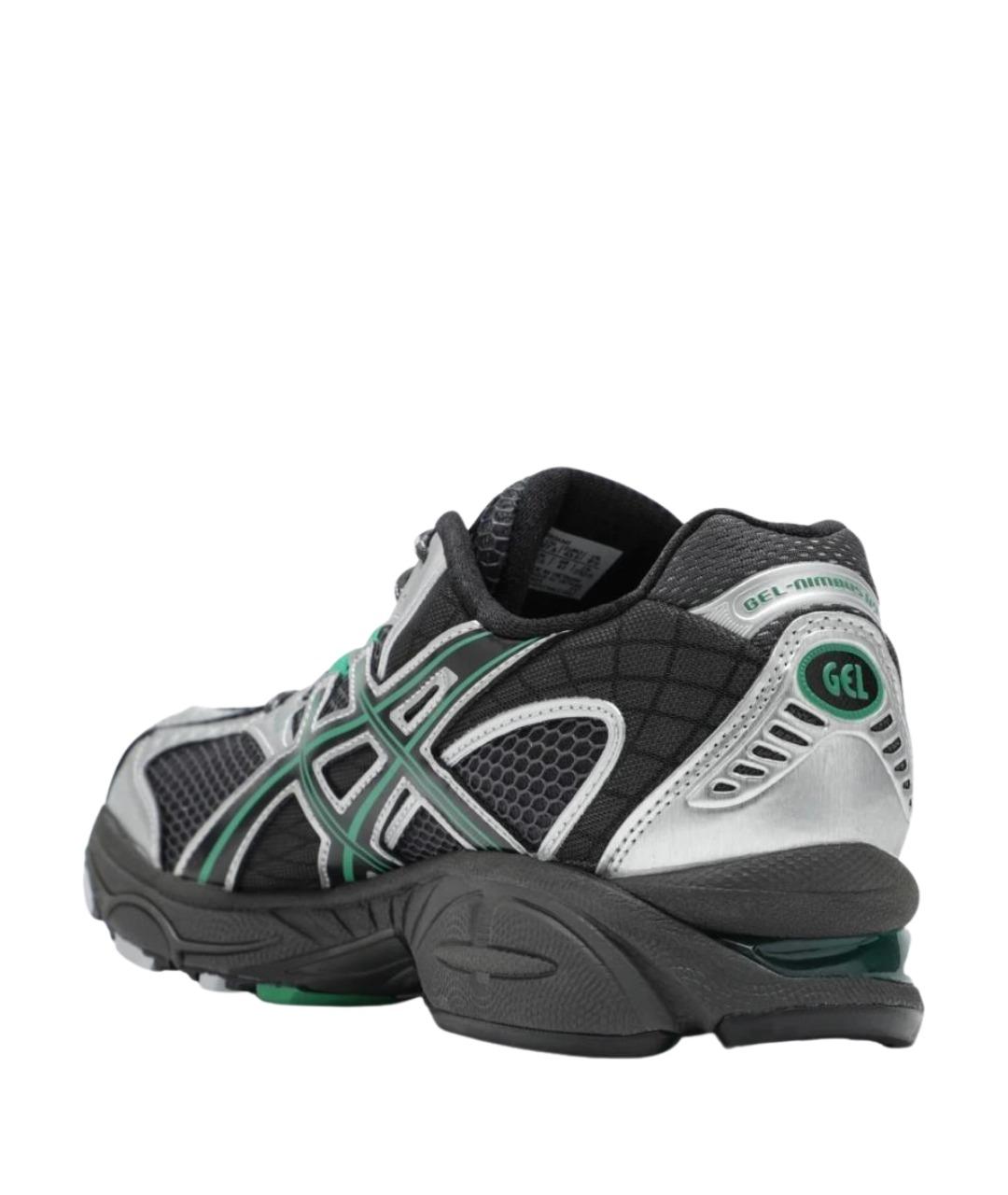 ASICS Черные синтетические низкие кроссовки / кеды, фото 2