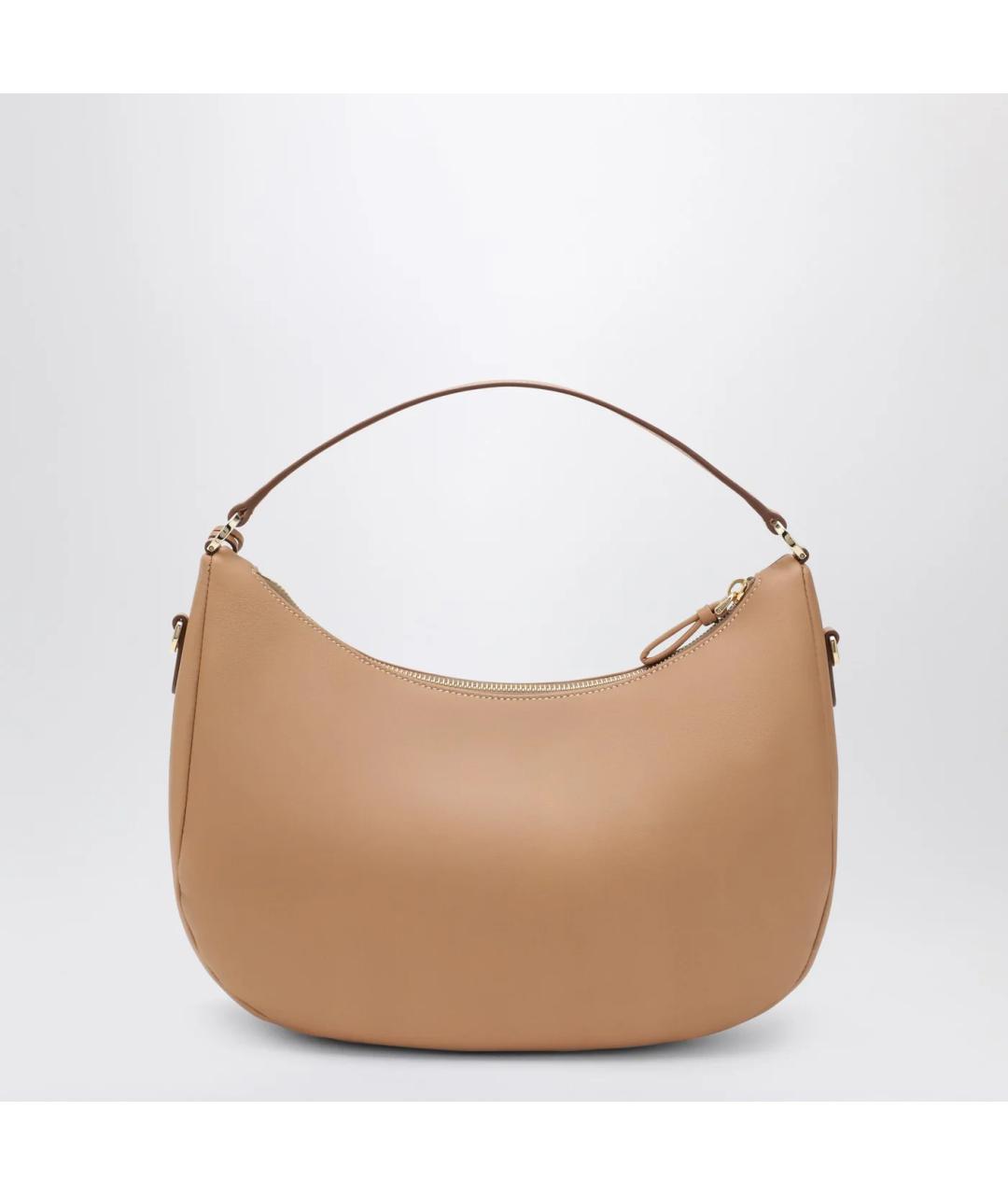 PRADA Бежевая кожаная сумка через плечо, фото 2