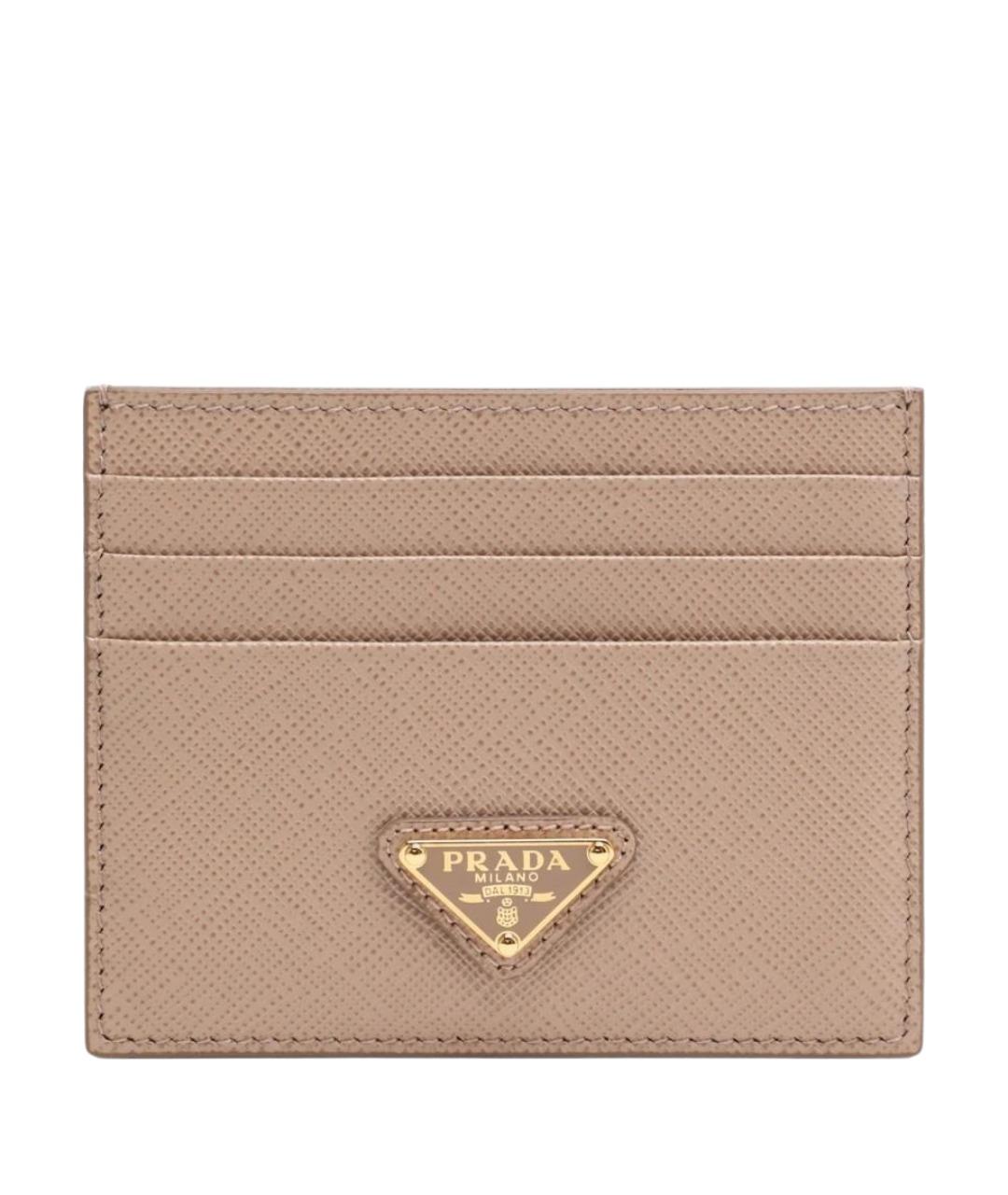 PRADA Розовый кожаный кардхолдер, фото 1