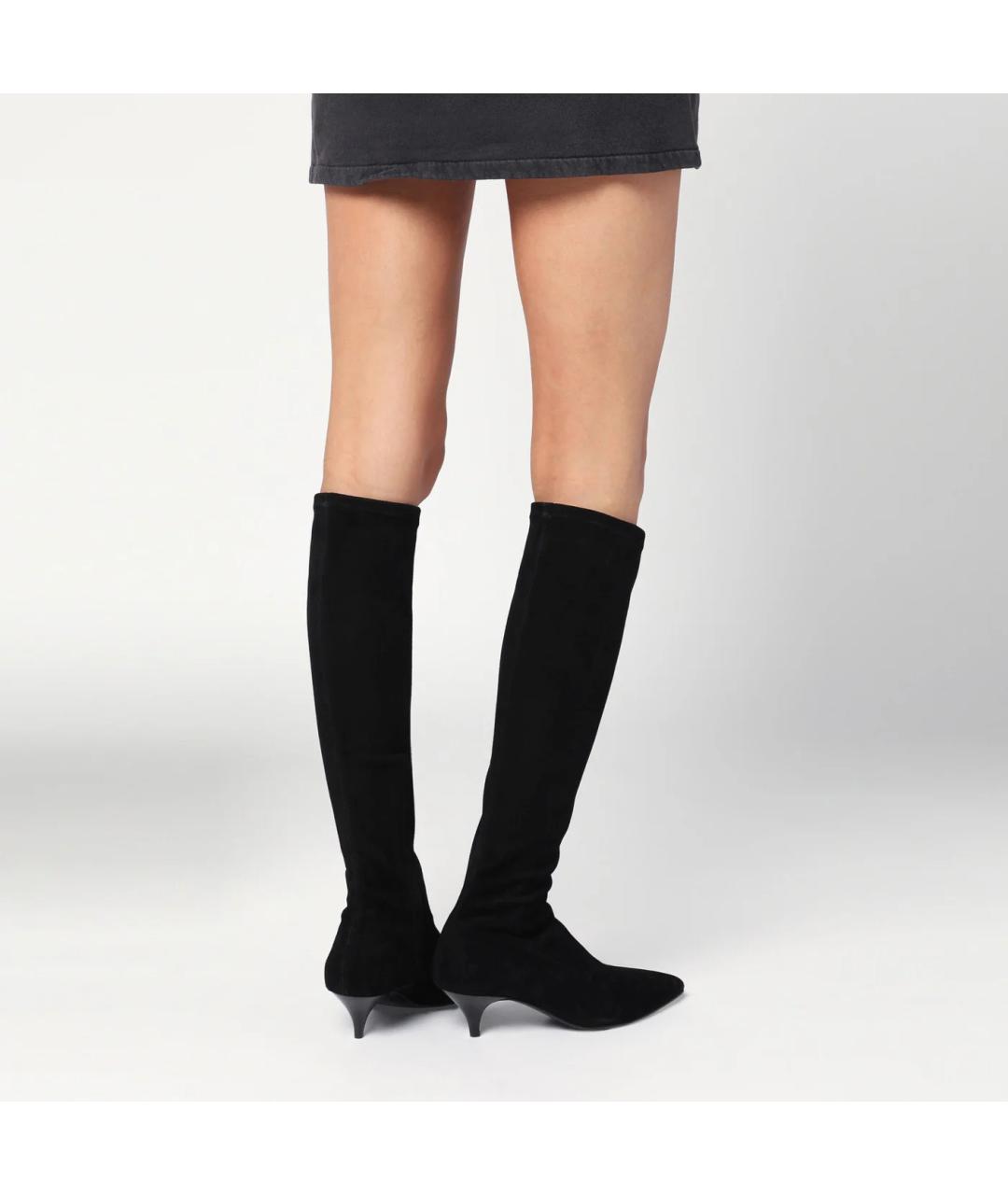 A.EMERY Черные замшевые сапоги, фото 2