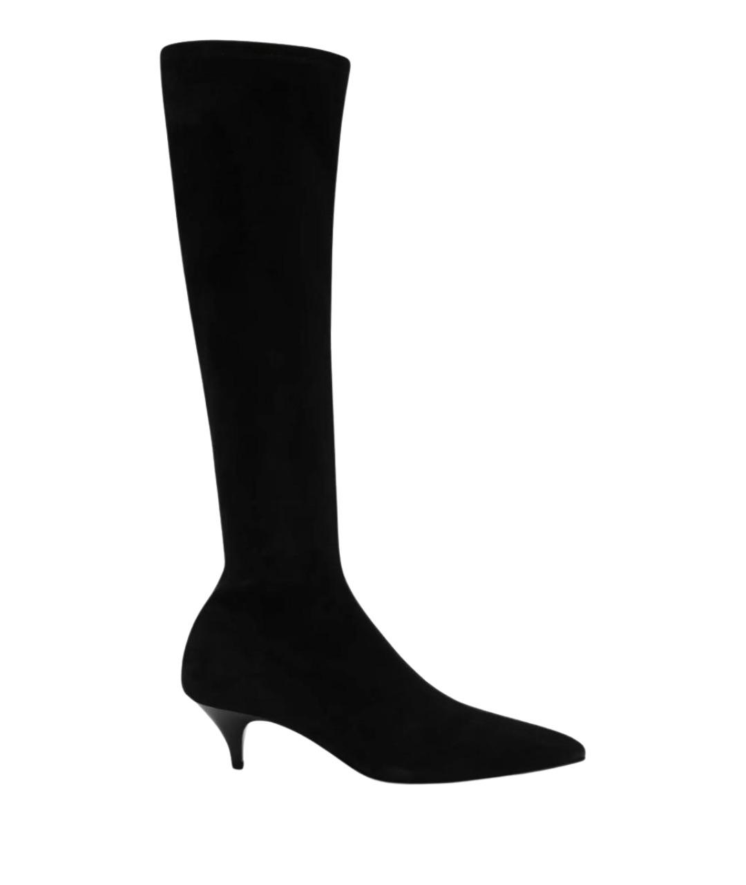 A.EMERY Черные замшевые сапоги, фото 1