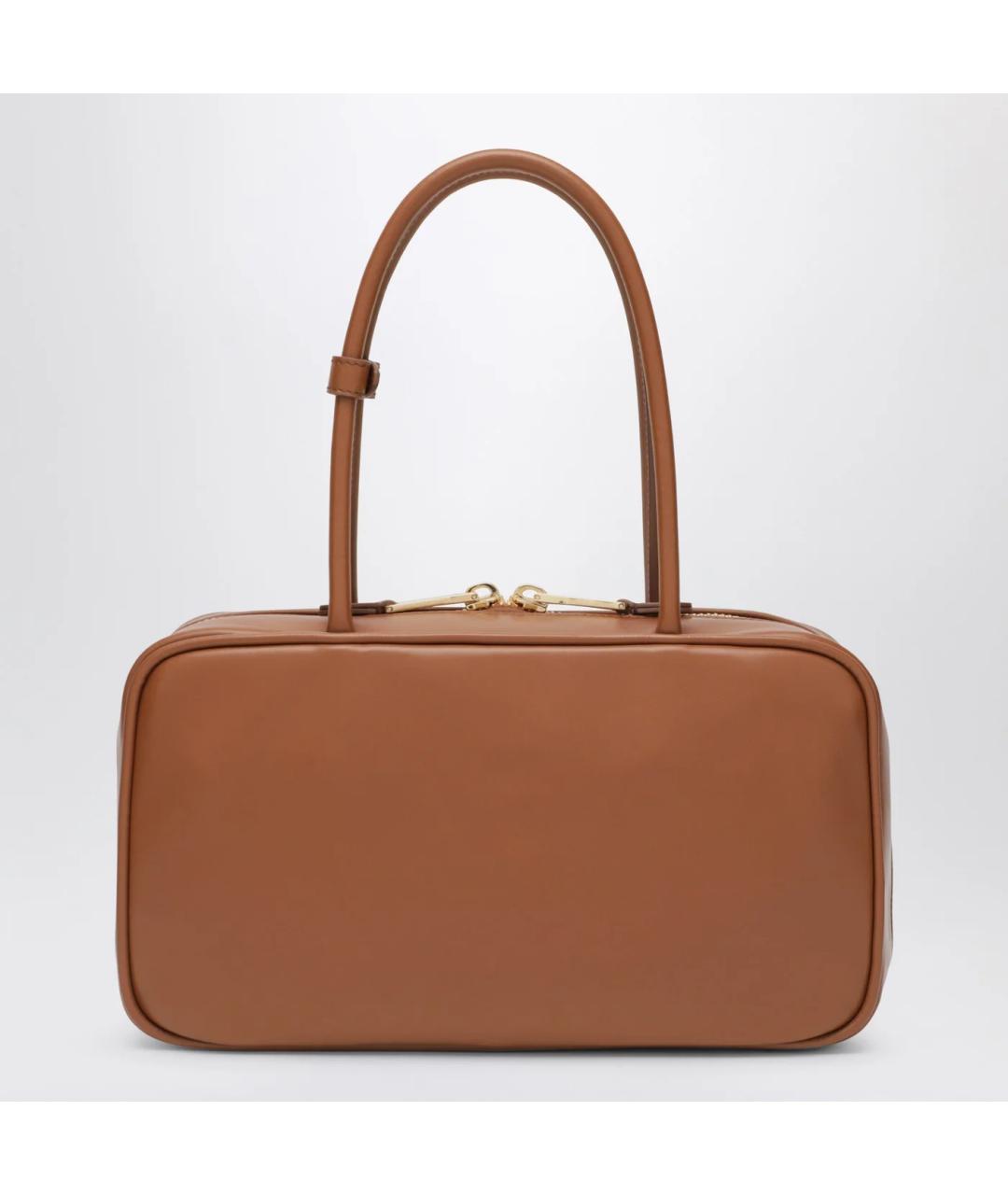 MIU MIU Коричневая кожаная сумка через плечо, фото 2