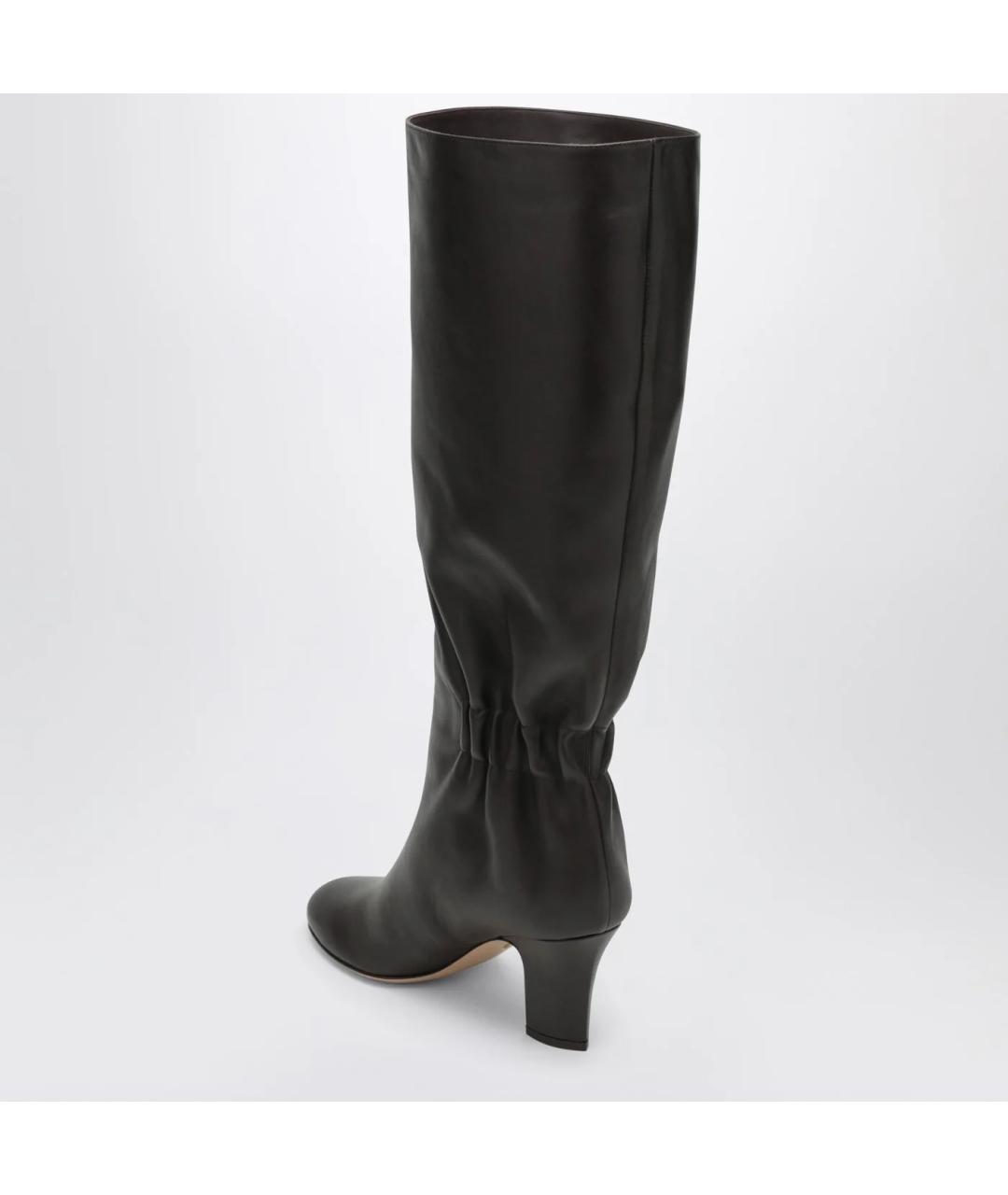 FERRAGAMO Коричневые кожаные сапоги, фото 2