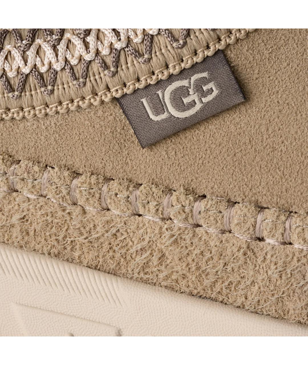 UGG AUSTRALIA Бежевые замшевые ботинки, фото 2