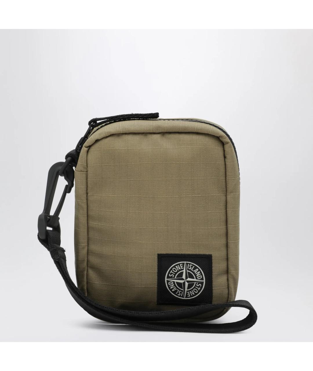 STONE ISLAND Зеленый кошелек, фото 3