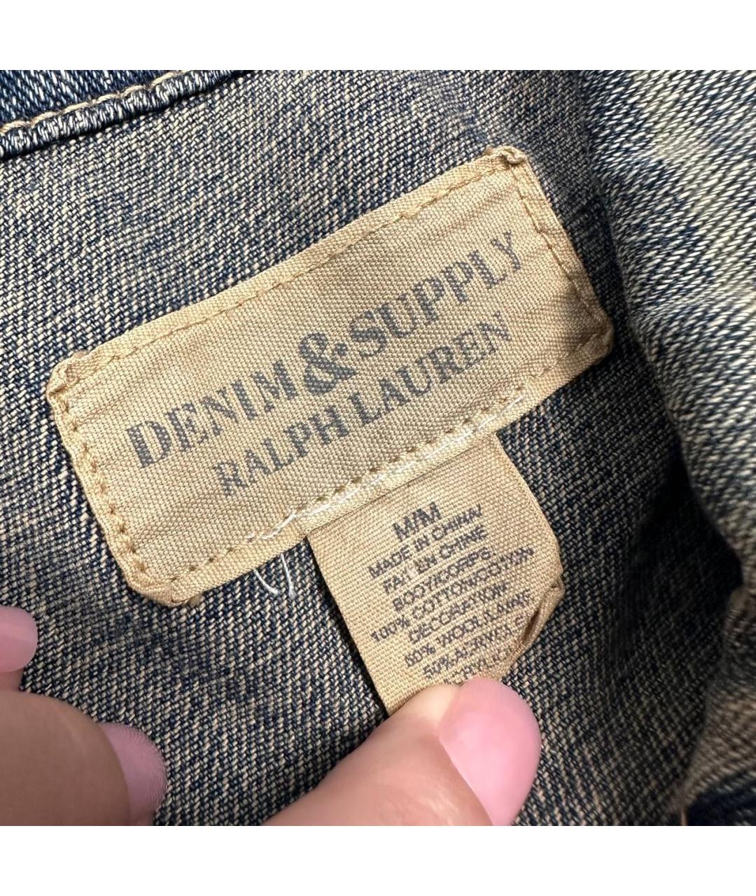 RALPH LAUREN Мульти деним куртка, фото 4