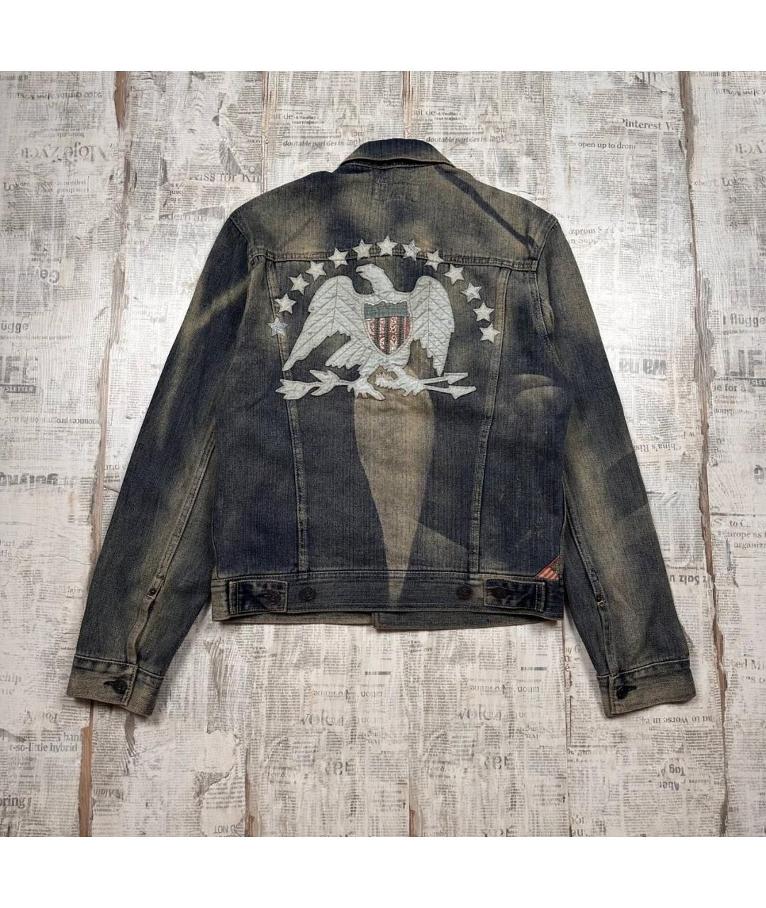RALPH LAUREN Мульти деним куртка, фото 2