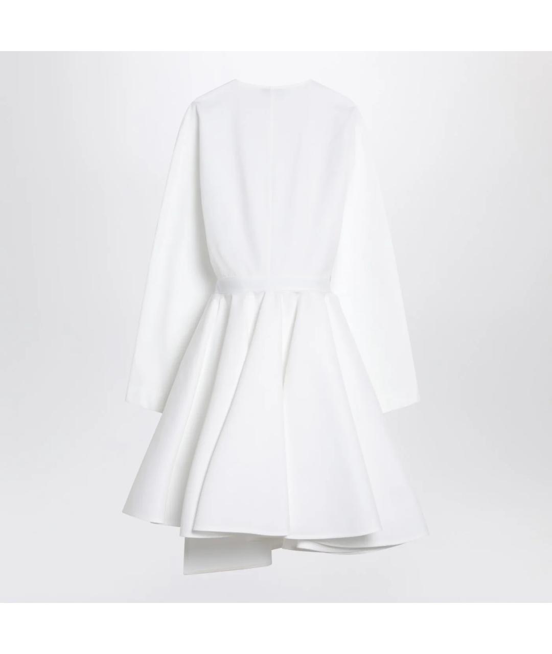 ALAIA Белое хлопковое повседневное платье, фото 2