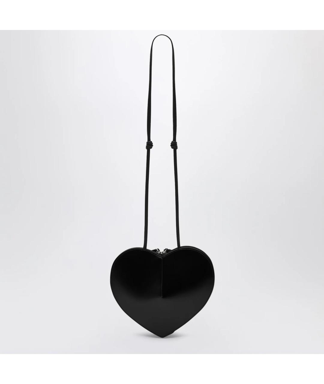 ALAIA Черная кожаная сумка через плечо, фото 2