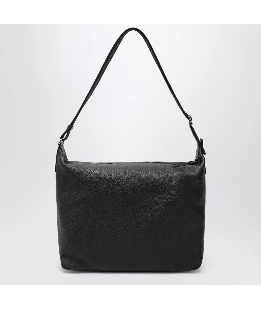 LOEWE Черная кожаная сумка на плечо, фото 2