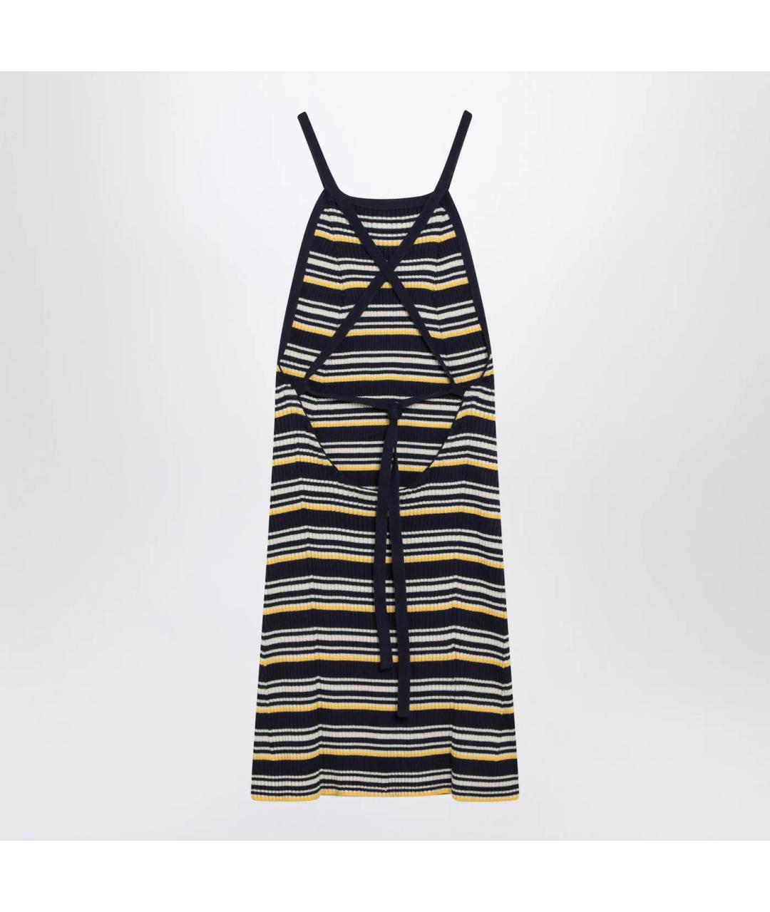 MIU MIU Мульти хлопковое повседневное платье, фото 2