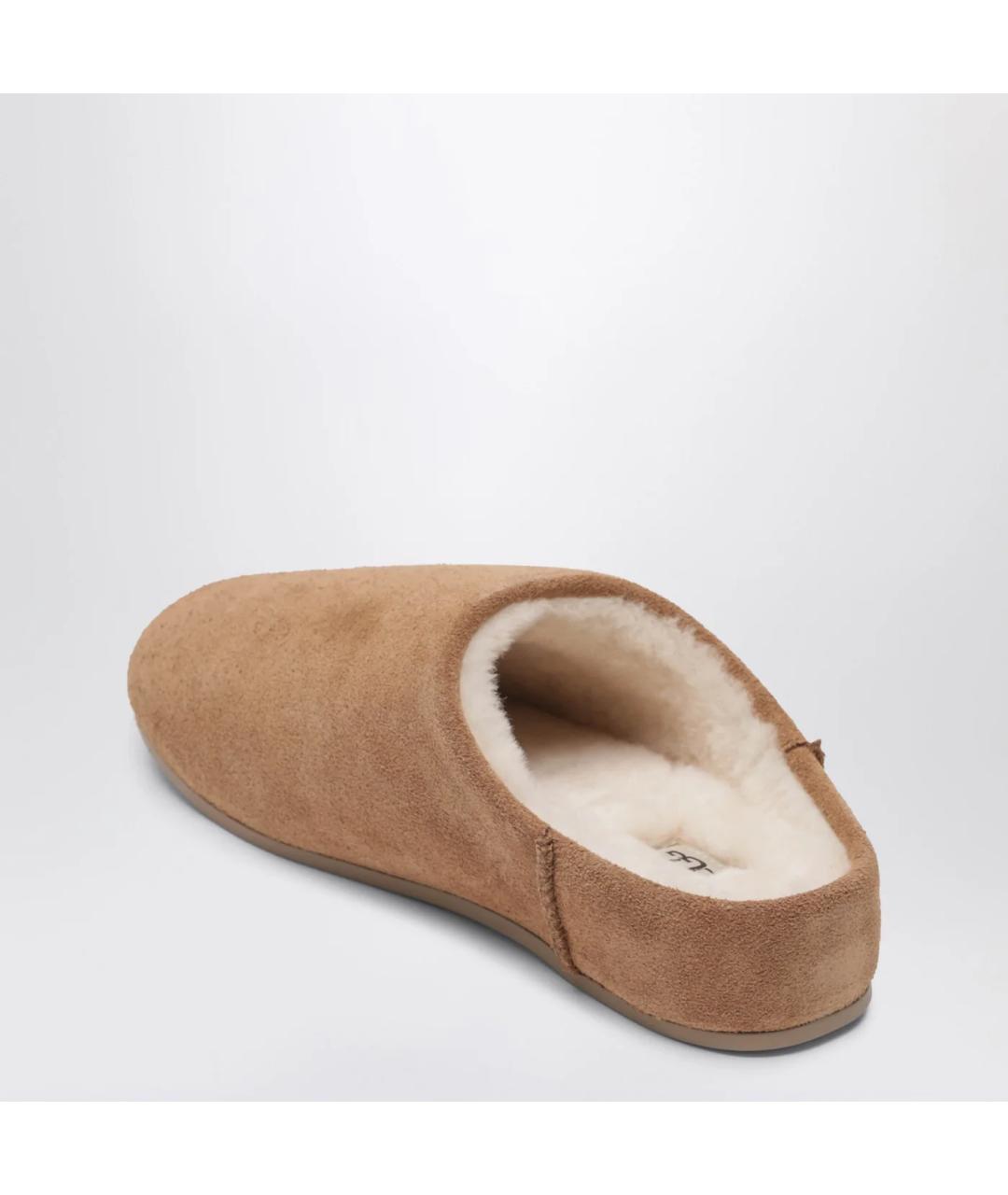 UGG AUSTRALIA Коричневые замшевые мюли, фото 2