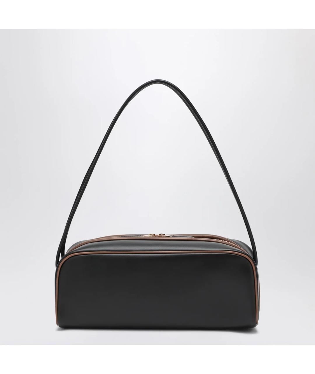PRADA Черная кожаная сумка через плечо, фото 2