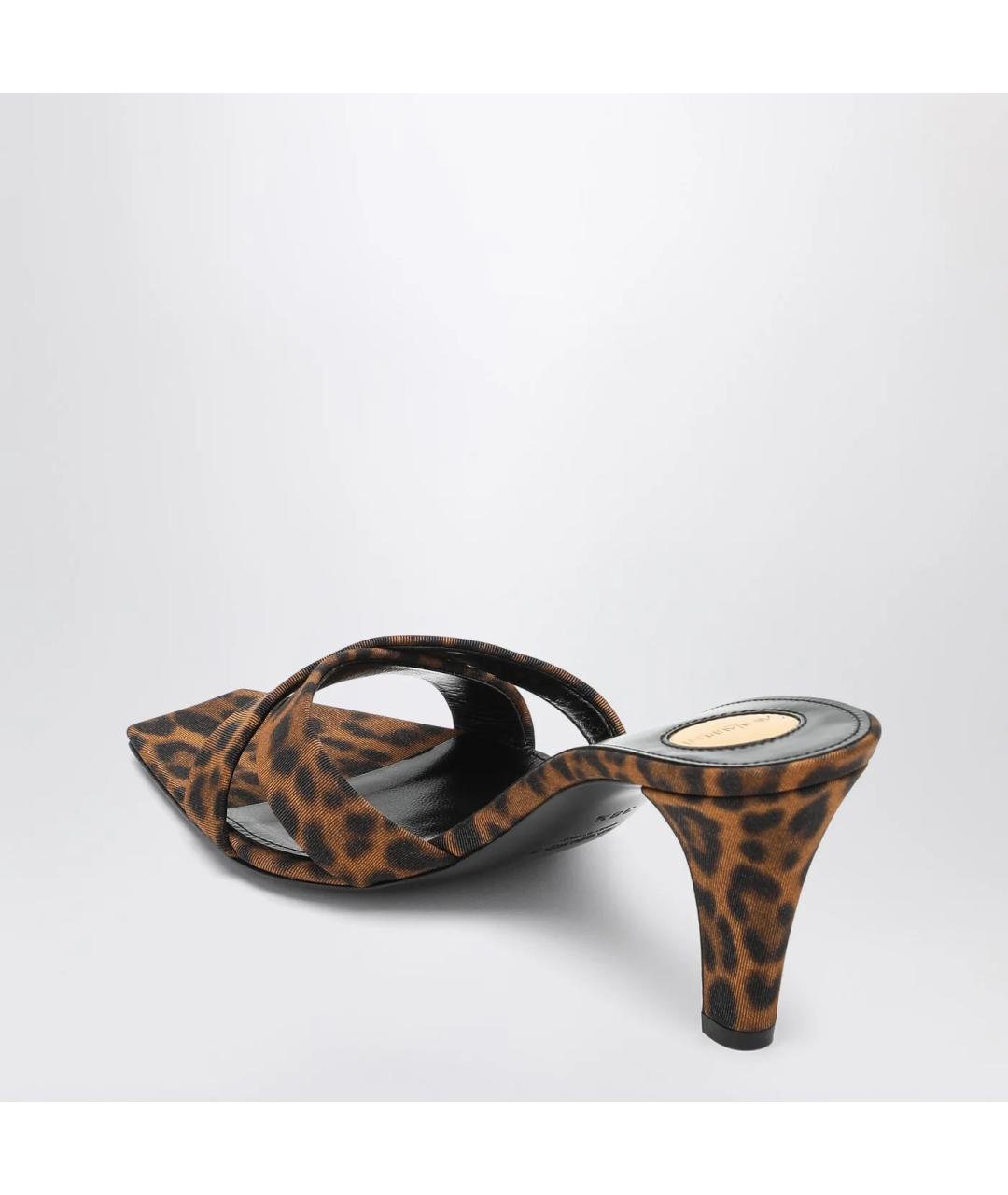 SAINT LAURENT Мульти текстильные мюли, фото 2