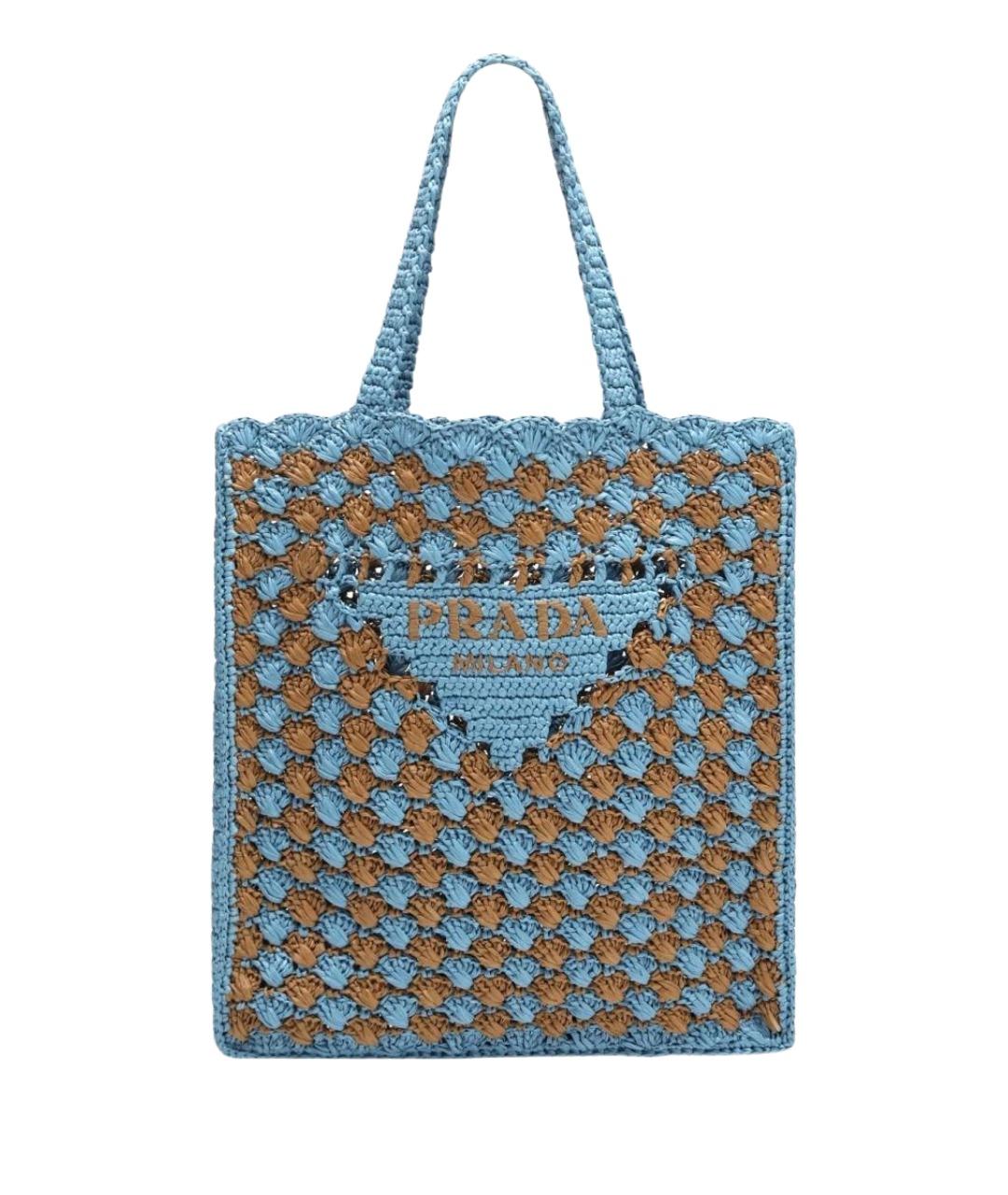 PRADA Мульти пелетеная сумка тоут, фото 1