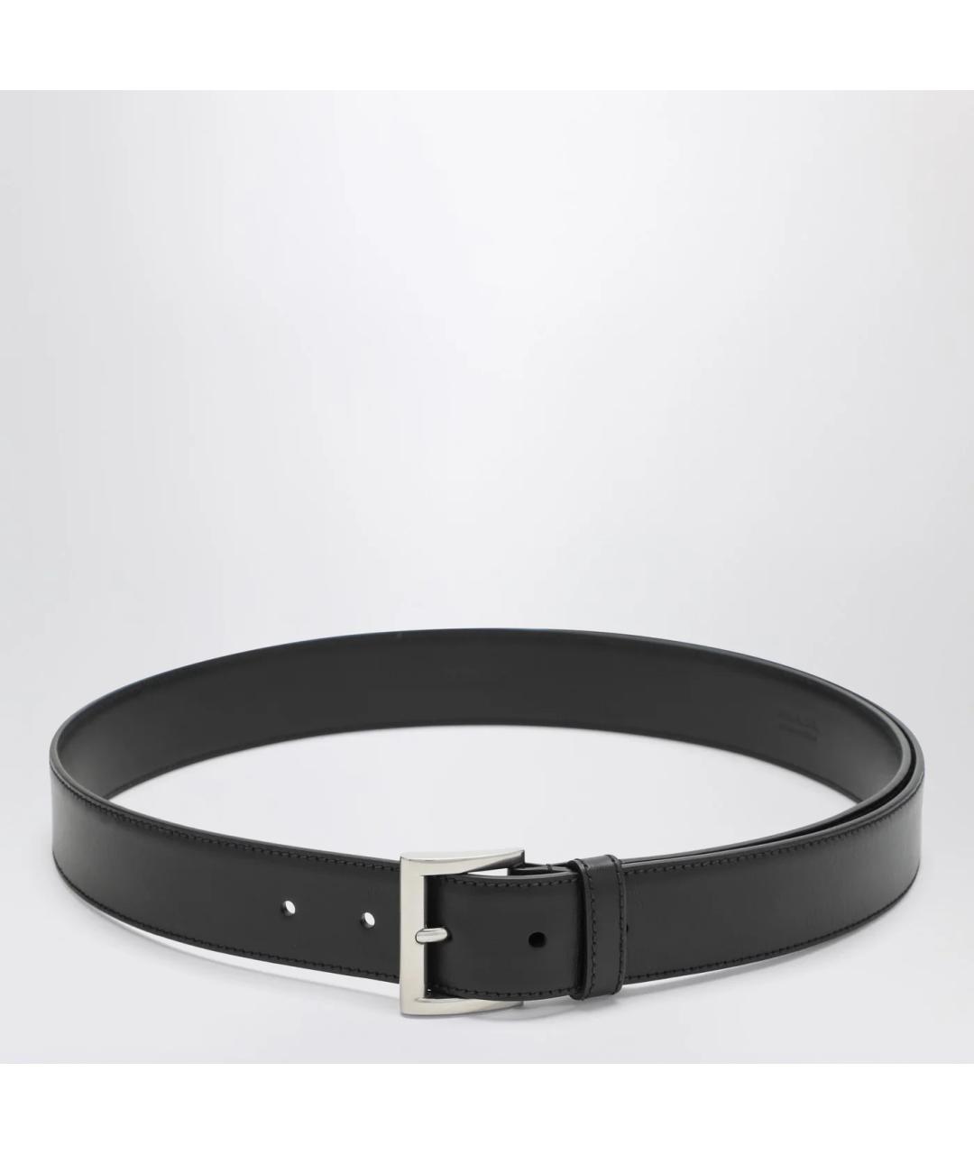 PRADA Черный кожаный ремень, фото 3