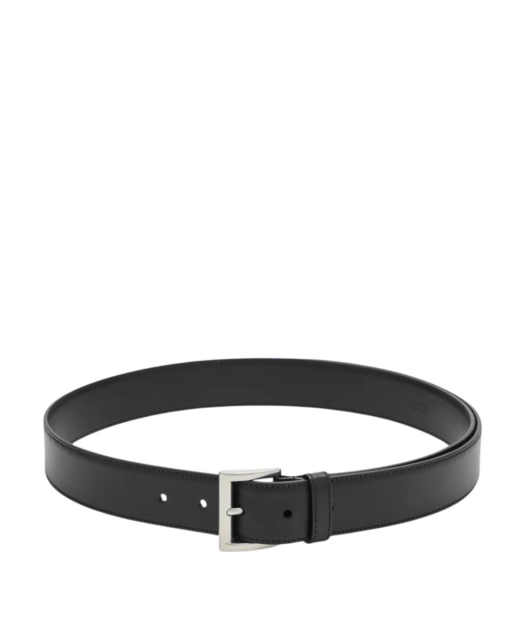 PRADA Черный кожаный ремень, фото 1