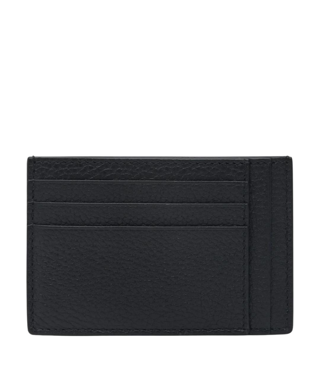 GUCCI Черный кожаный кардхолдер, фото 2