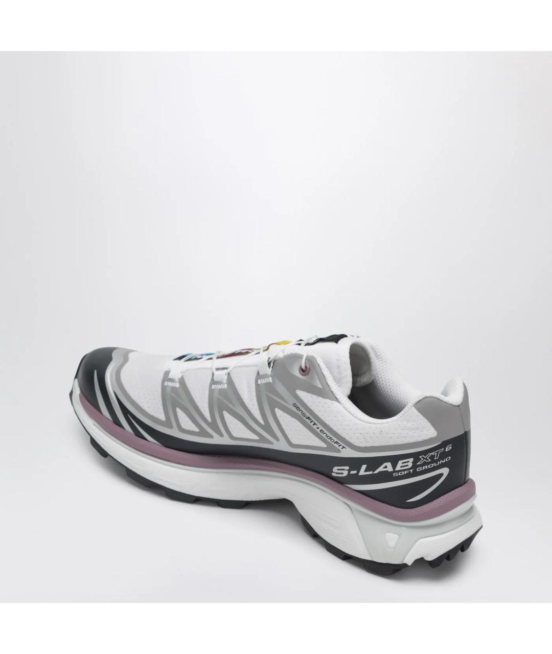 SALOMON Белые синтетические кроссовки, фото 2