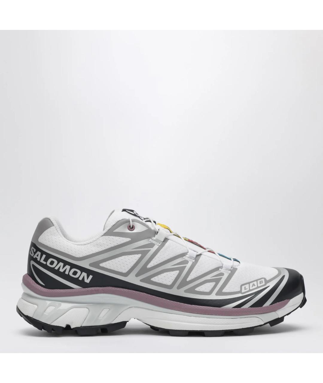 SALOMON Белые синтетические кроссовки, фото 3