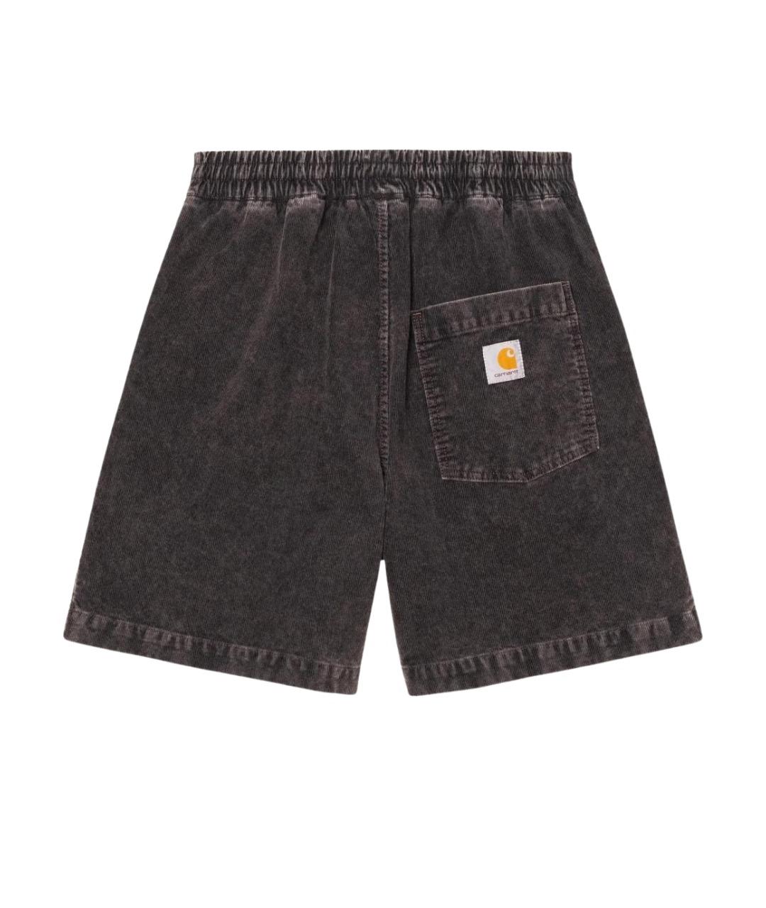 CARHARTT WIP Серые хлопковые шорты, фото 2
