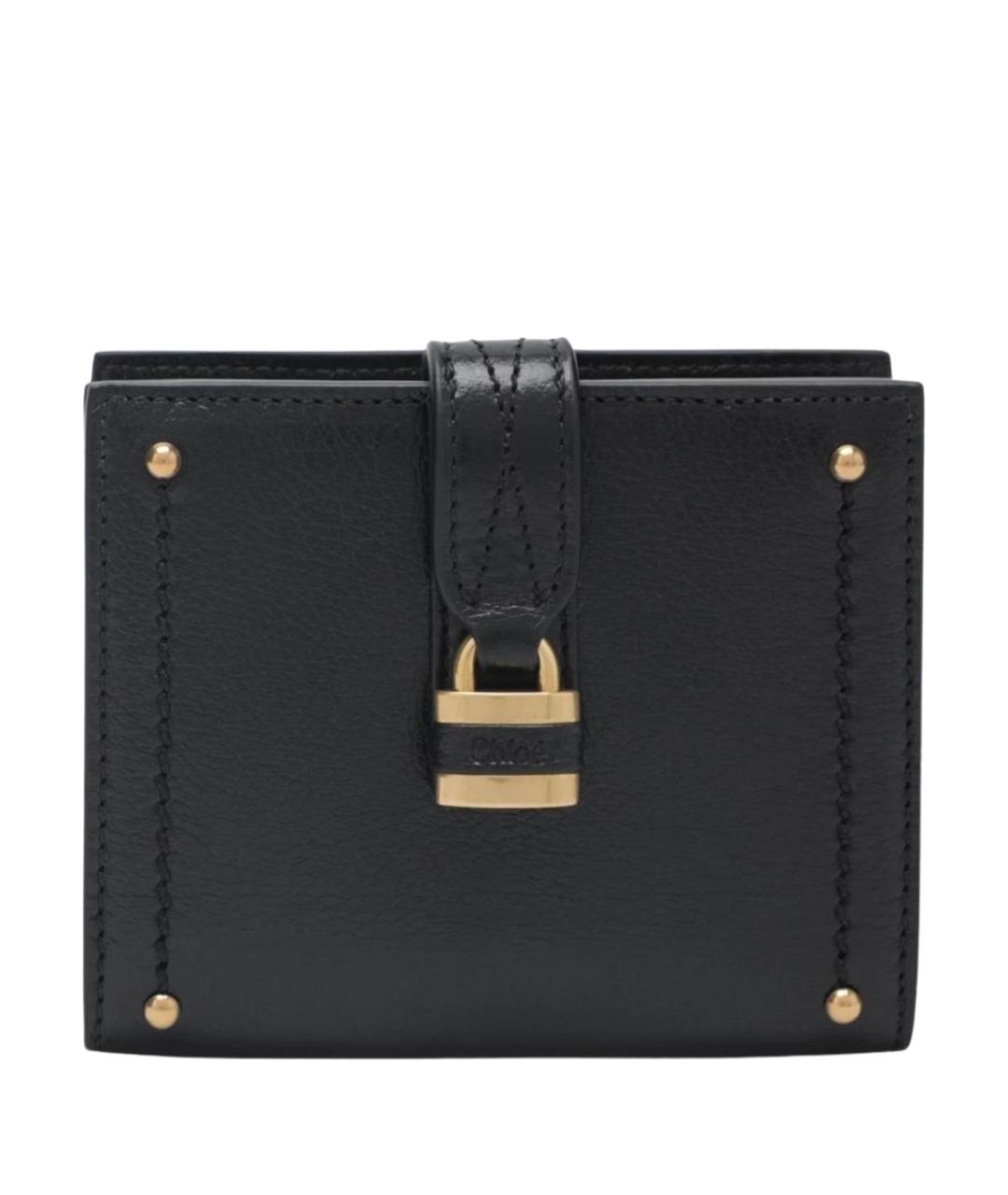 CHLOE Черный кожаный кошелек, фото 1