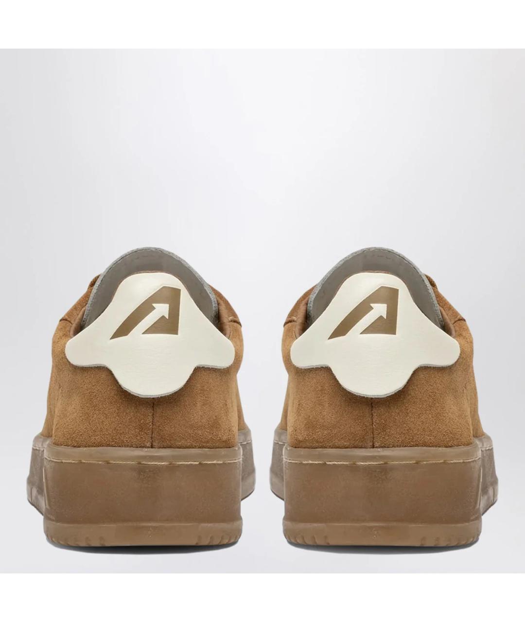 AUTRY Коричневые замшевые кроссовки, фото 2