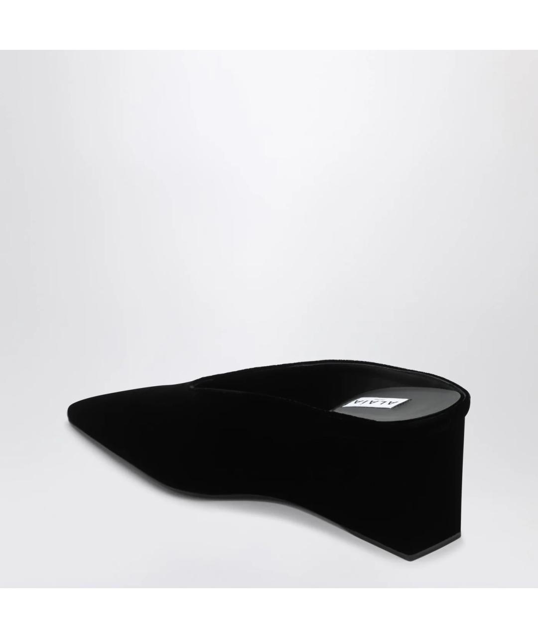 ALAIA Черные мюли, фото 2