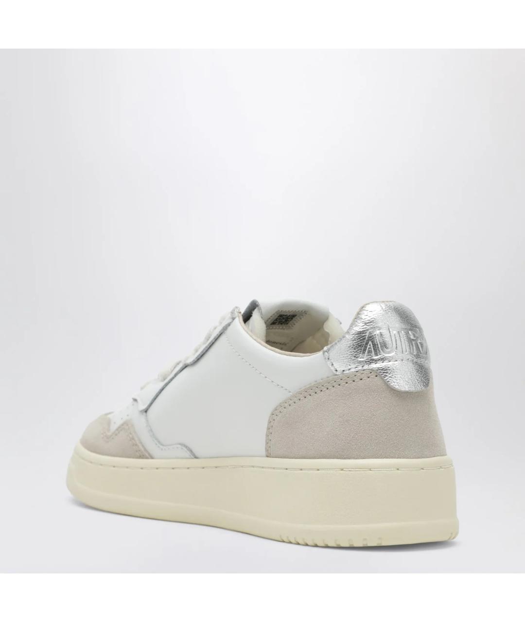 AUTRY Белые кожаные кроссовки, фото 2