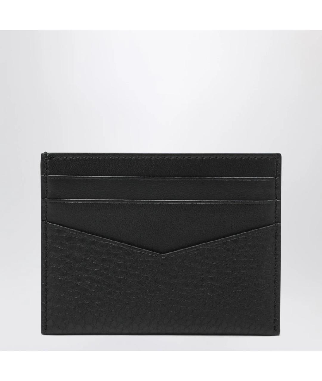 GIVENCHY Черный кожаный кардхолдер, фото 2