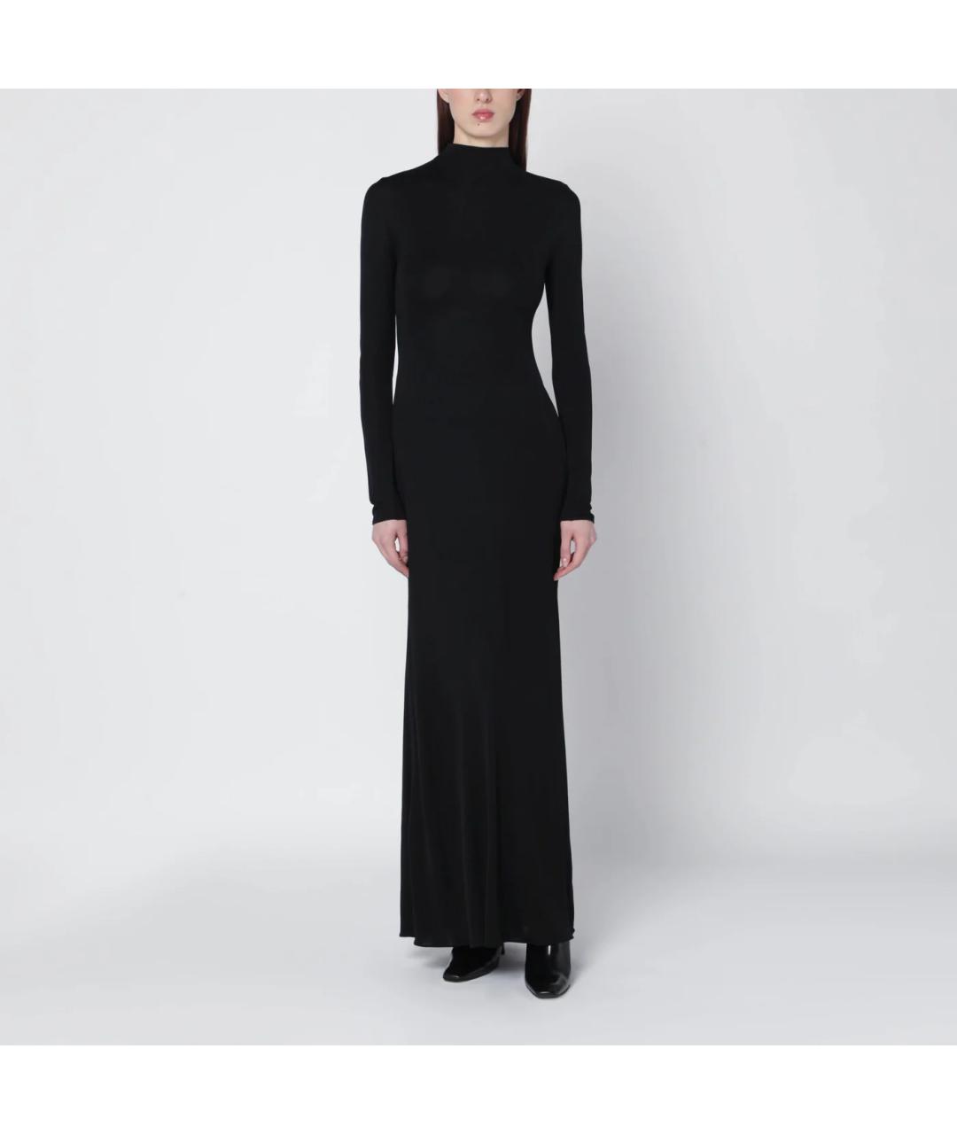 ALAIA Черное хлопковое платье, фото 3