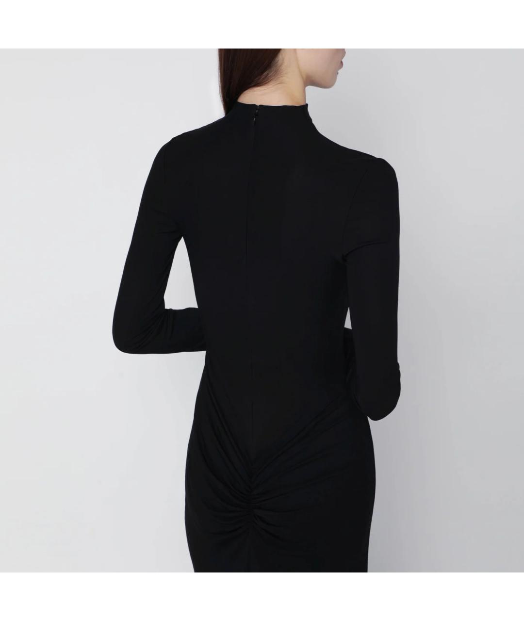 ALAIA Черное хлопковое платье, фото 2