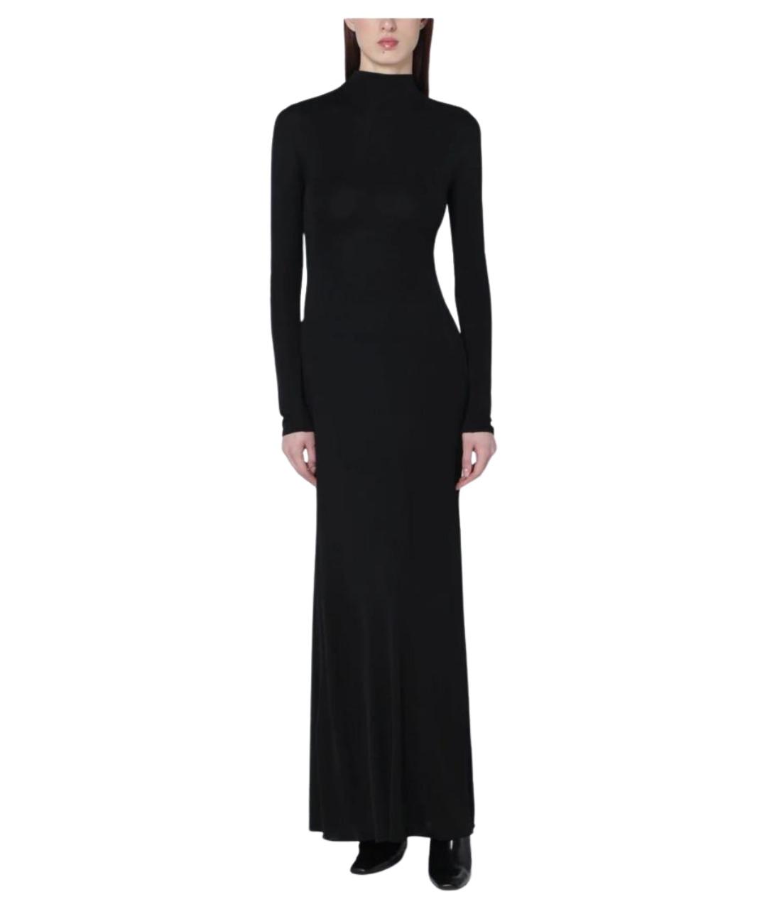 ALAIA Черное хлопковое платье, фото 1