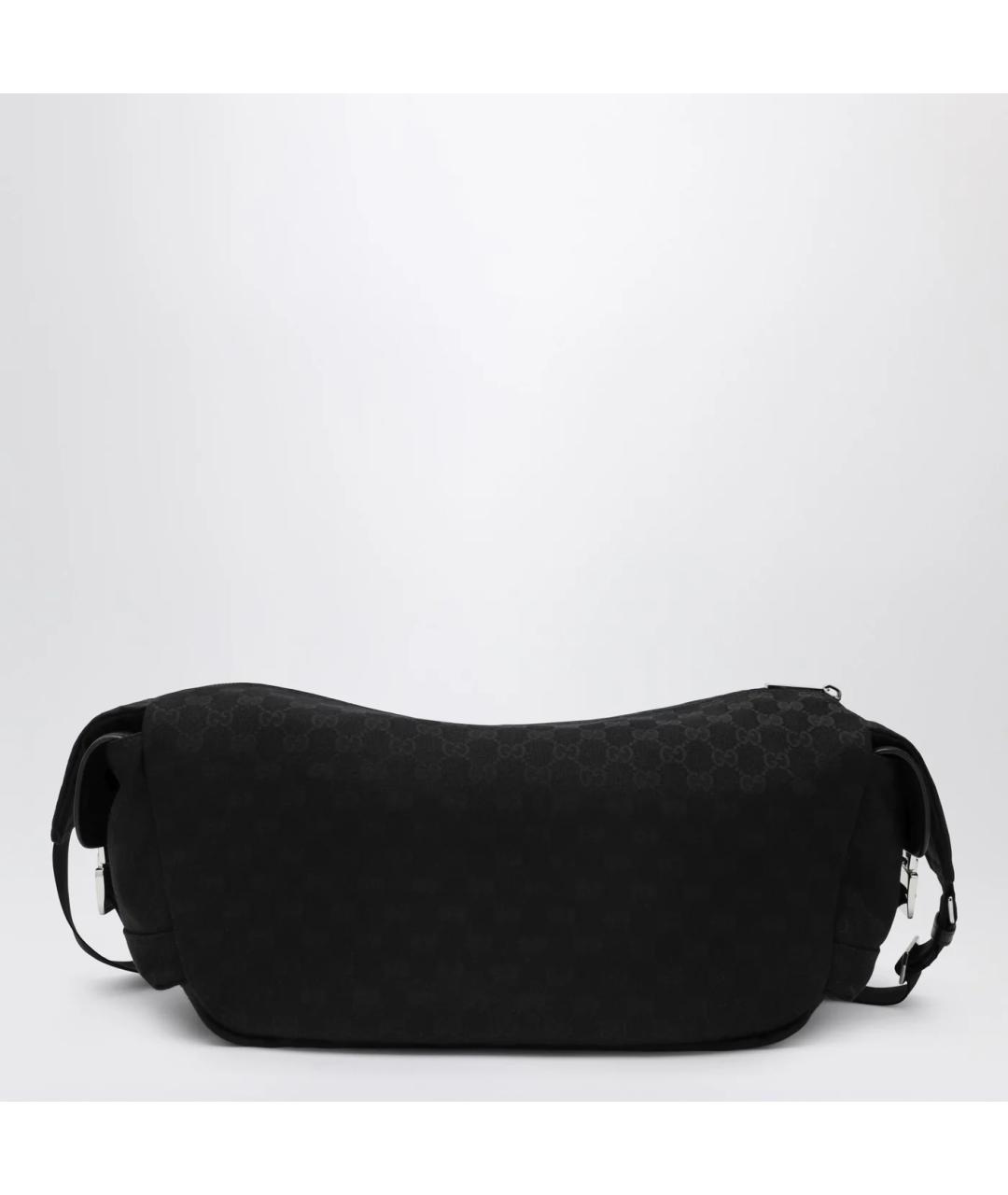 GUCCI Черная синтетическая сумка на плечо, фото 2