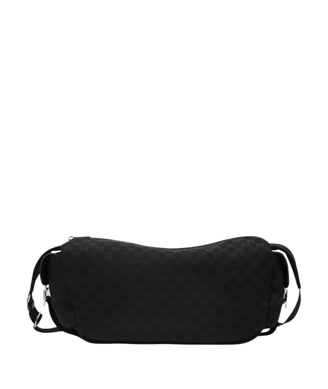 GUCCI Черная синтетическая сумка на плечо, фото 1